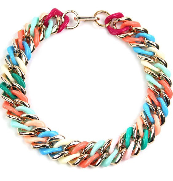 Colorful Resin Bib Accessories